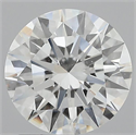 Natural Diamond 1.53 Carats, Round with Excellent Cut, G Color, IF Clarity and Certified by GIA