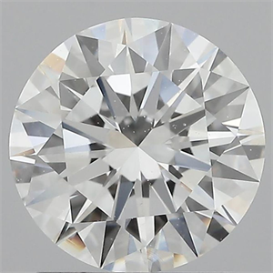 Picture of Natural Diamond 1.53 Carats, Round with Excellent Cut, G Color, IF Clarity and Certified by GIA