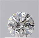 Natural Diamond 0.40 Carats, Round with Very Good Cut, G Color, VS2 Clarity and Certified by GIA