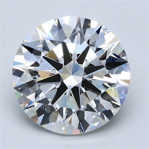 Picture of Natural Diamond 5.05 Carats, Round with Excellent Cut, G Color, VS1 Clarity and Certified by GIA