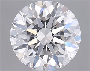 Picture of Natural Diamond 0.44 Carats, Round with Excellent Cut, G Color, VS2 Clarity and Certified by GIA