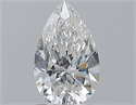 Natural Diamond 1.00 Carats, Pear with  Cut, F Color, SI1 Clarity and Certified by GIA