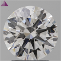 Natural Diamond 1.80 Carats, Round with Excellent Cut, G Color, SI2 Clarity and Certified by GIA