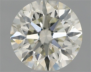 Picture of Natural Diamond 0.41 Carats, Round with Very Good Cut, I Color, SI1 Clarity and Certified by IGI