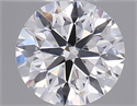 Natural Diamond 0.40 Carats, Round with Excellent Cut, H Color, VS2 Clarity and Certified by GIA