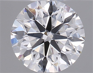 Picture of Natural Diamond 0.40 Carats, Round with Excellent Cut, H Color, VS2 Clarity and Certified by GIA