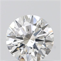 Natural Diamond 0.40 Carats, Round with Excellent Cut, G Color, SI1 Clarity and Certified by GIA