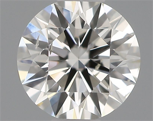 Picture of Natural Diamond 0.40 Carats, Round with Excellent Cut, H Color, SI1 Clarity and Certified by IGI