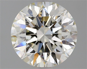 Picture of Natural Diamond 2.00 Carats, Round with Excellent Cut, K Color, VS2 Clarity and Certified by GIA