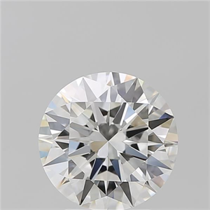 Picture of Natural Diamond 3.01 Carats, Round with Excellent Cut, G Color, VVS2 Clarity and Certified by GIA