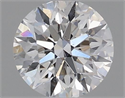 Natural Diamond 0.40 Carats, Round with Excellent Cut, E Color, SI1 Clarity and Certified by GIA