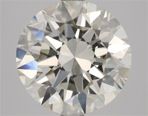 Picture of Natural Diamond 3.01 Carats, Round with Excellent Cut, I Color, VVS1 Clarity and Certified by IGI