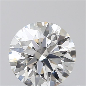 Picture of Natural Diamond 0.40 Carats, Round with Excellent Cut, G Color, SI1 Clarity and Certified by GIA