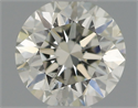 Natural Diamond 0.40 Carats, Round with Excellent Cut, I Color, SI1 Clarity and Certified by IGI