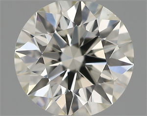 Picture of Natural Diamond 0.60 Carats, Round with Excellent Cut, I Color, VS2 Clarity and Certified by IGI