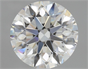 Natural Diamond 2.01 Carats, Round with Excellent Cut, I Color, VVS2 Clarity and Certified by GIA