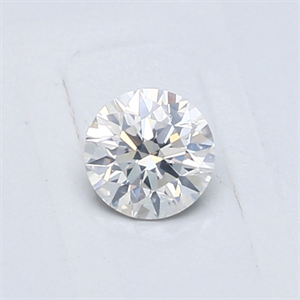 Picture of Natural Diamond 0.42 Carats, Round with Very Good Cut, G Color, I1 Clarity and Certified by GIA