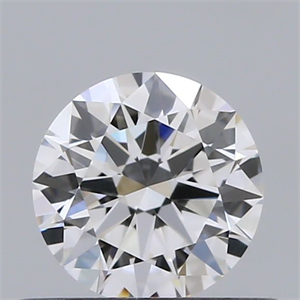 Picture of Natural Diamond 0.43 Carats, Round with Very Good Cut, D Color, VVS2 Clarity and Certified by GIA