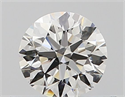 Natural Diamond 0.40 Carats, Round with Very Good Cut, H Color, VS1 Clarity and Certified by GIA