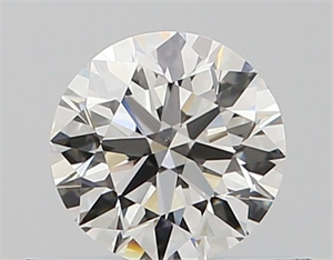 Picture of Natural Diamond 0.40 Carats, Round with Very Good Cut, H Color, VS1 Clarity and Certified by GIA