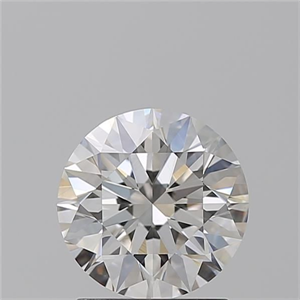 Picture of Natural Diamond 1.53 Carats, Round with Excellent Cut, G Color, VVS2 Clarity and Certified by GIA