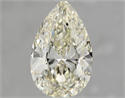 Natural Diamond 1.27 Carats, Pear with  Cut, K Color, VS1 Clarity and Certified by IGI