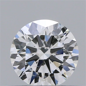 Picture of Natural Diamond 0.40 Carats, Round with Very Good Cut, E Color, SI2 Clarity and Certified by GIA