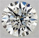 Natural Diamond 0.40 Carats, Round with Excellent Cut, I Color, SI2 Clarity and Certified by GIA