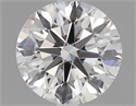 Natural Diamond 1.70 Carats, Round with Excellent Cut, F Color, VS1 Clarity and Certified by GIA