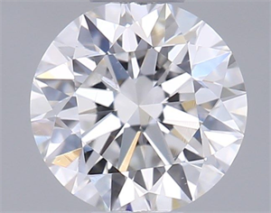 Picture of Natural Diamond 0.40 Carats, Round with Excellent Cut, F Color, VS2 Clarity and Certified by GIA