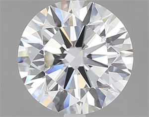 Picture of Natural Diamond 1.55 Carats, Round with Excellent Cut, F Color, VS2 Clarity and Certified by GIA