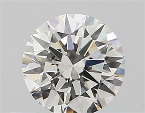 Picture of Natural Diamond 0.40 Carats, Round with Excellent Cut, G Color, VS1 Clarity and Certified by GIA