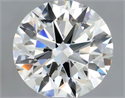 Natural Diamond 0.50 Carats, Round with Very Good Cut, J Color, VS1 Clarity and Certified by GIA