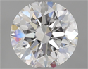 Natural Diamond 1.54 Carats, Round with Very Good Cut, E Color, VS2 Clarity and Certified by GIA