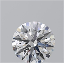 Natural Diamond 1.70 Carats, Round with Excellent Cut, D Color, VS1 Clarity and Certified by GIA