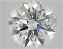 Natural Diamond 3.01 Carats, Round with Excellent Cut, E Color, SI1 Clarity and Certified by GIA