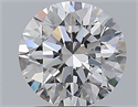 Natural Diamond 1.50 Carats, Round with Excellent Cut, D Color, SI1 Clarity and Certified by GIA