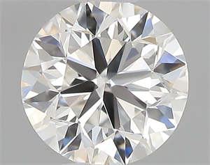 Picture of Natural Diamond 0.41 Carats, Round with Very Good Cut, H Color, VS2 Clarity and Certified by GIA