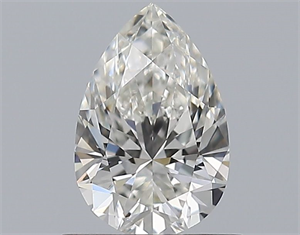 Picture of Natural Diamond 0.70 Carats, Pear with  Cut, H Color, VVS1 Clarity and Certified by GIA