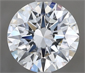 Natural Diamond 1.50 Carats, Round with Excellent Cut, F Color, VVS1 Clarity and Certified by GIA