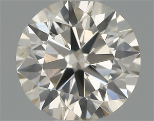 Picture of Natural Diamond 0.60 Carats, Round with Excellent Cut, J Color, SI1 Clarity and Certified by IGI