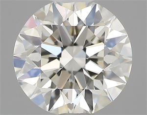 Picture of Natural Diamond 0.50 Carats, Round with Very Good Cut, K Color, VVS2 Clarity and Certified by GIA