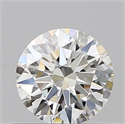 Natural Diamond 0.51 Carats, Round with Excellent Cut, I Color, SI1 Clarity and Certified by GIA