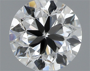 Picture of Natural Diamond 0.50 Carats, Round with Very Good Cut, I Color, VS1 Clarity and Certified by GIA