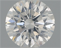 Natural Diamond 0.40 Carats, Round with Very Good Cut, H Color, SI2 Clarity and Certified by IGI