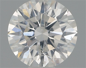 Picture of Natural Diamond 0.40 Carats, Round with Very Good Cut, H Color, SI2 Clarity and Certified by IGI