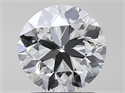 Natural Diamond 1.51 Carats, Round with Very Good Cut, F Color, VVS1 Clarity and Certified by GIA