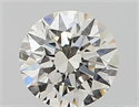 Natural Diamond 0.40 Carats, Round with Excellent Cut, I Color, VS1 Clarity and Certified by GIA