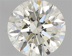 Picture of Natural Diamond 0.50 Carats, Round with Excellent Cut, J Color, VVS2 Clarity and Certified by IGI