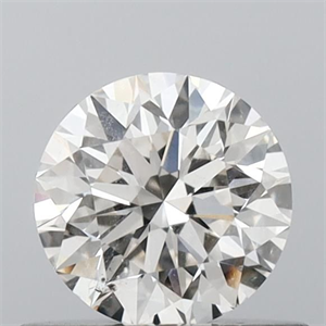 Picture of Natural Diamond 0.55 Carats, Round with Excellent Cut, J Color, SI2 Clarity and Certified by GIA